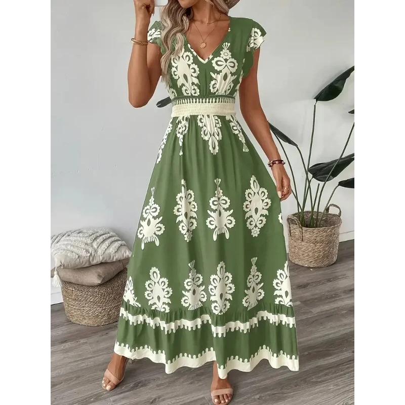 Tippet Line - Artı Boyutu Yeni Kadın Moda Çiçek