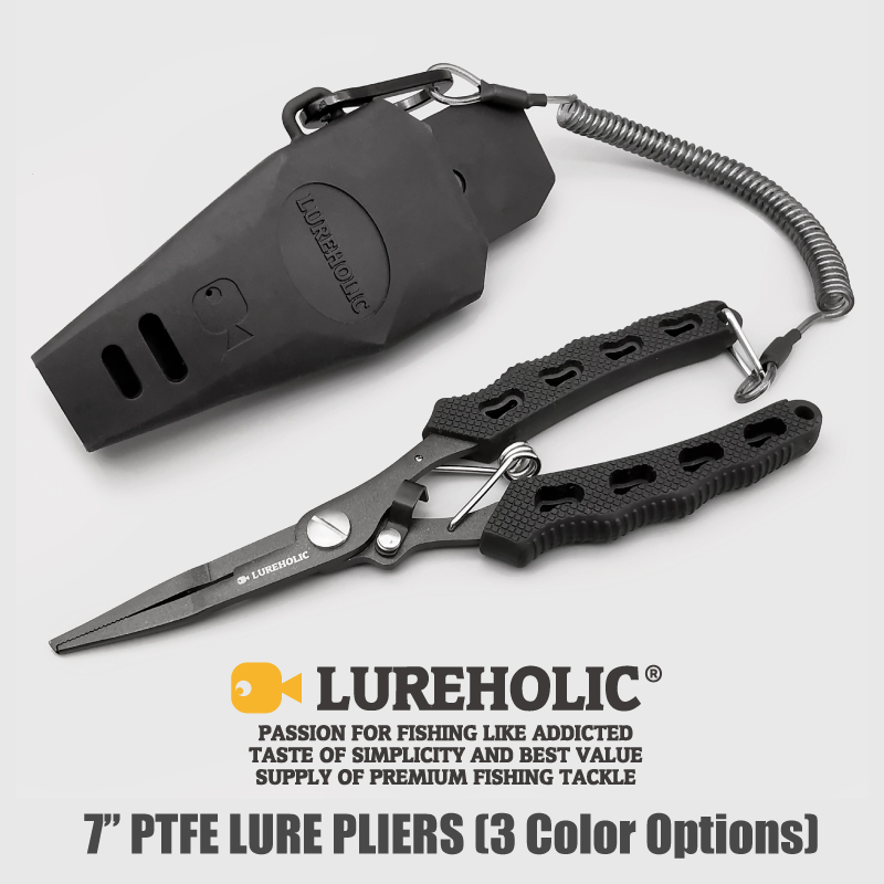 Monofilament Line - Lureholic 7 ”PTFE kaplı cazibesi balıkçılık