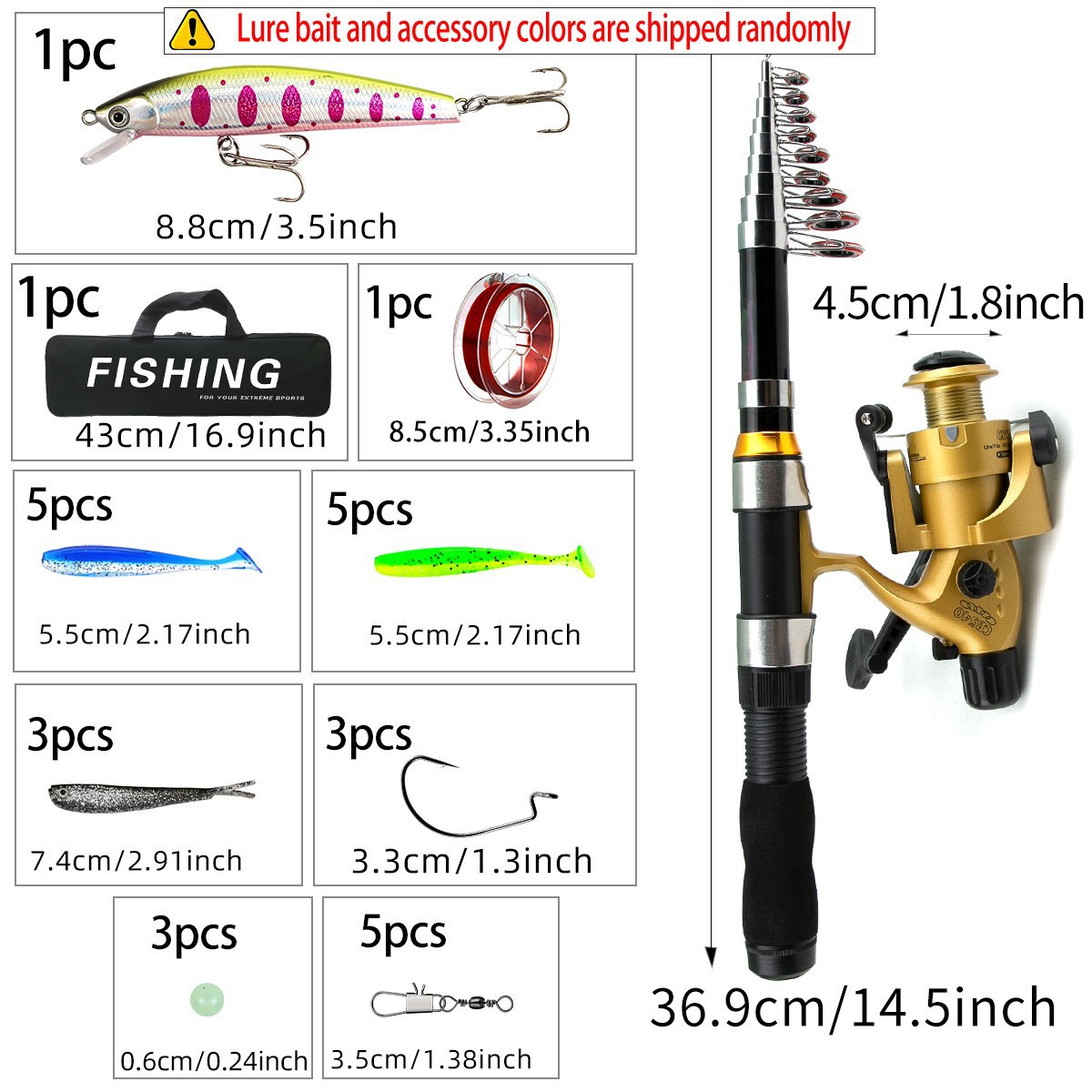 Taşınabilir 1.8m 2.1m Teleskop - Freshwater Line incelemesi ve fiyatı